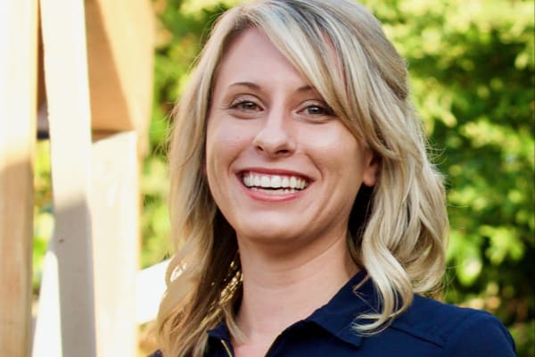 Katie Hill, a Democrat running in California’s 25th District.